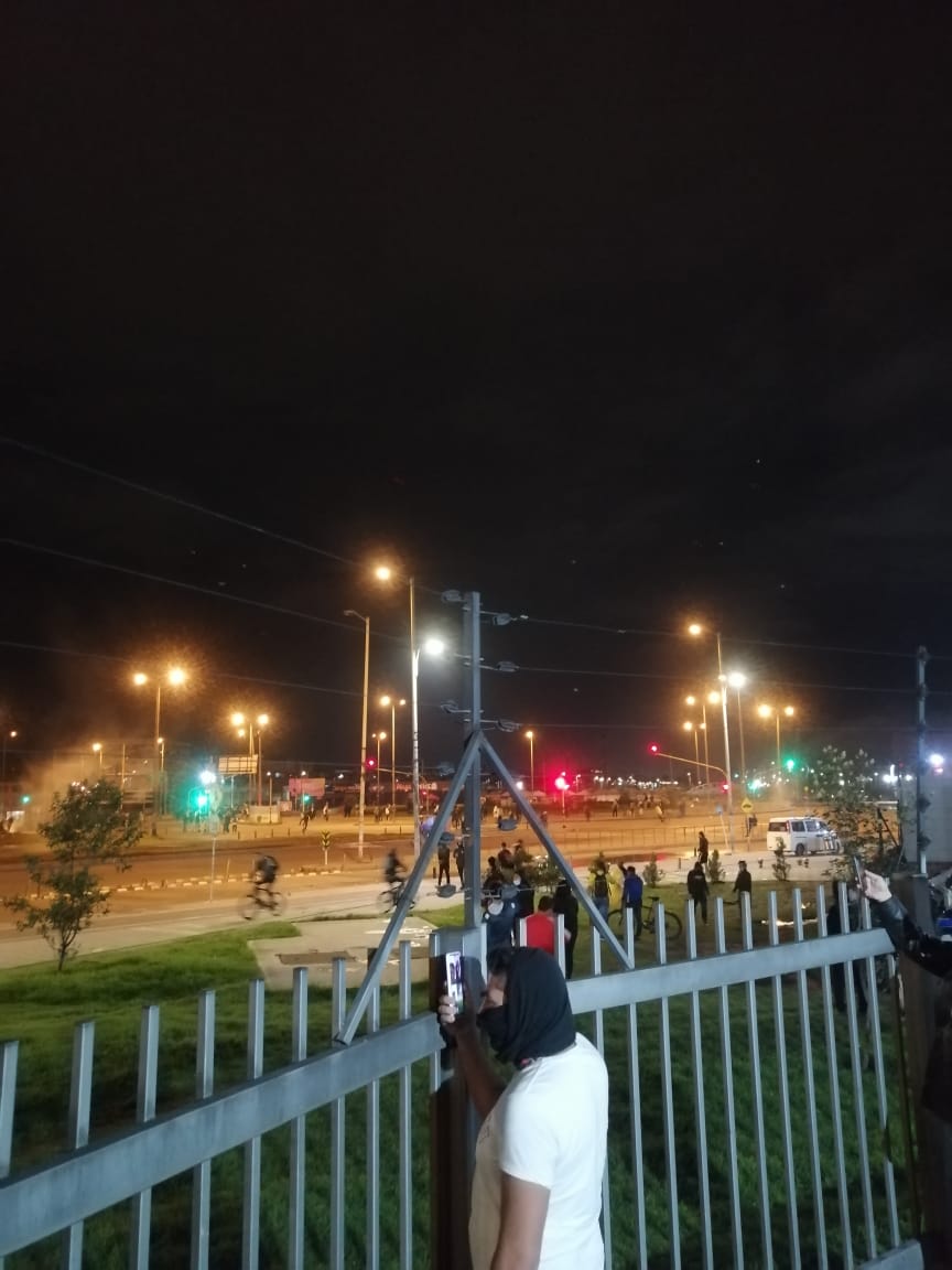 Protestas en Bogotá