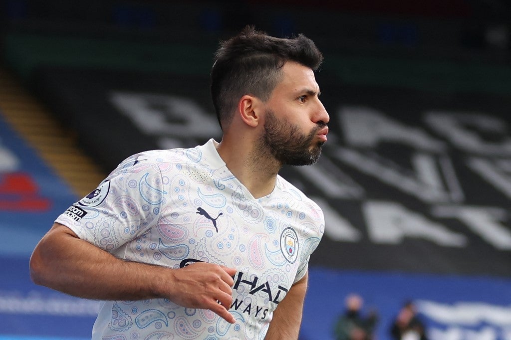 Sergio el 'Kun' Agüero en la liga inglesa