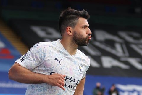 Sergio el 'Kun' Agüero en la liga inglesa