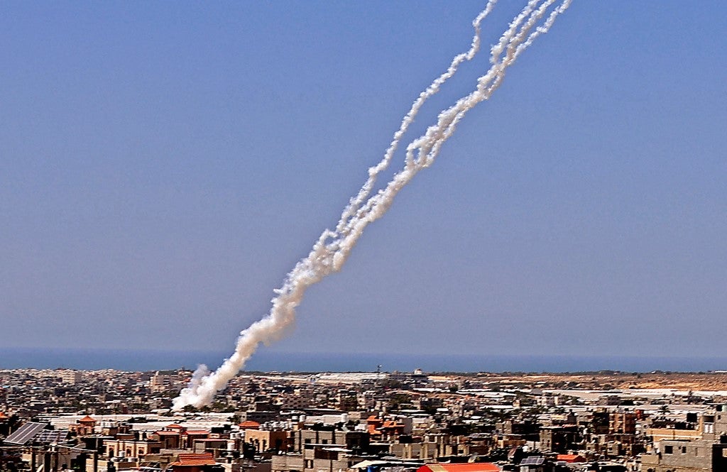 Cohetes Israel