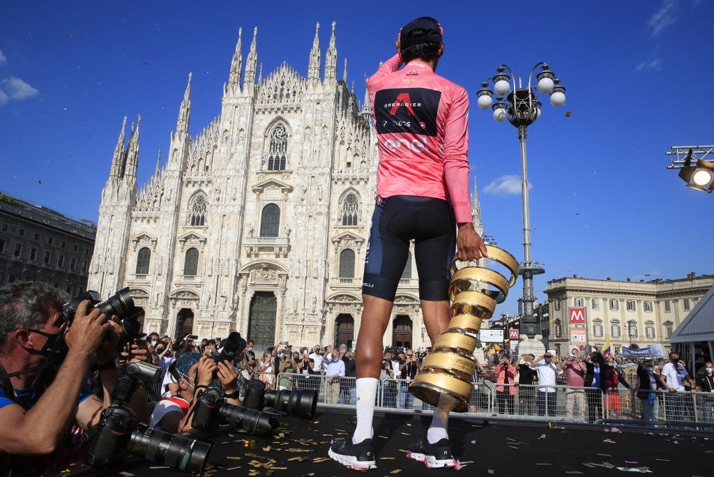 Egan Bernal, campeón del Giro de Italia 2021
