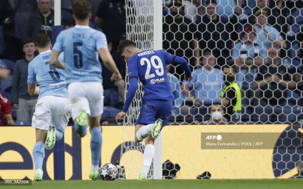 Gol de Chelsea en la final de Champions League