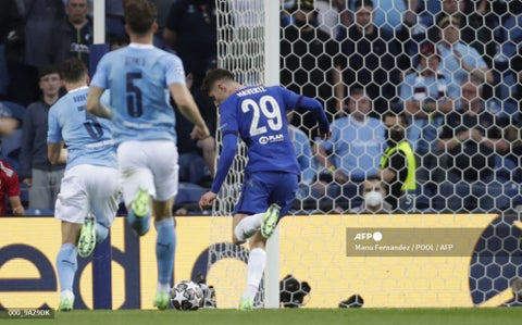 Gol de Chelsea en la final de Champions League