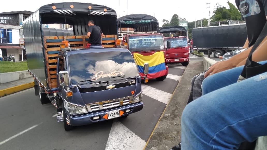 Transportadores represados