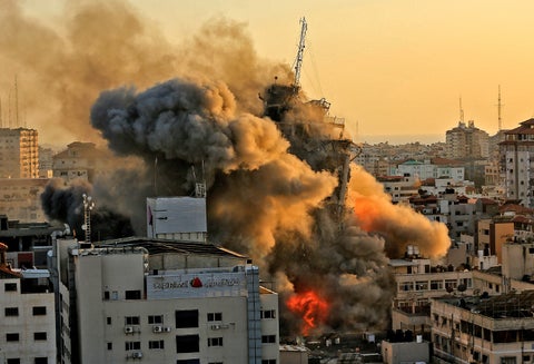 Ataque en la Franja de Gaza desde Israel