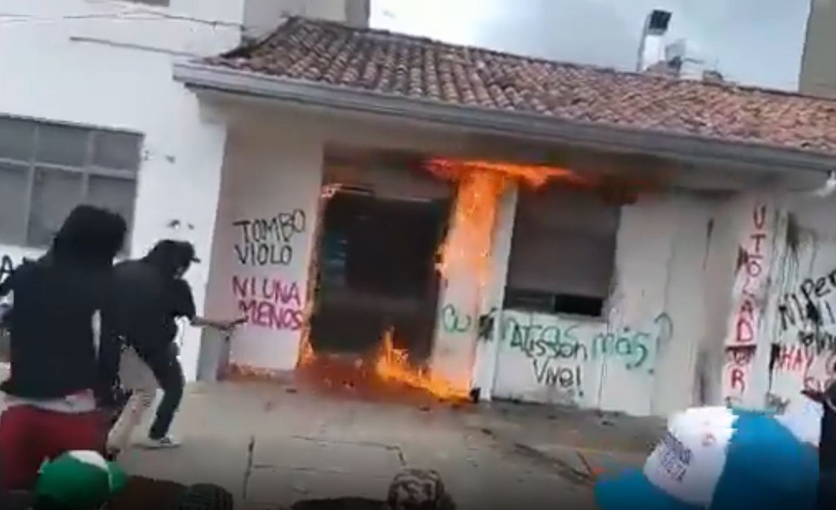 Disturbios en Popayán