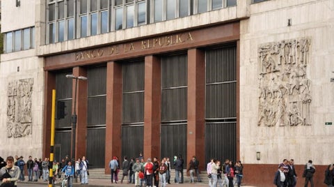 Fachada del Banco de la República