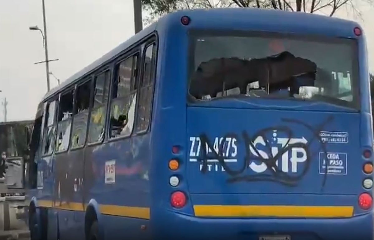 Bus del SITP robado