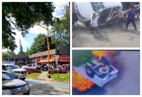 Violencia en Ciudad Jardín, en Cali
