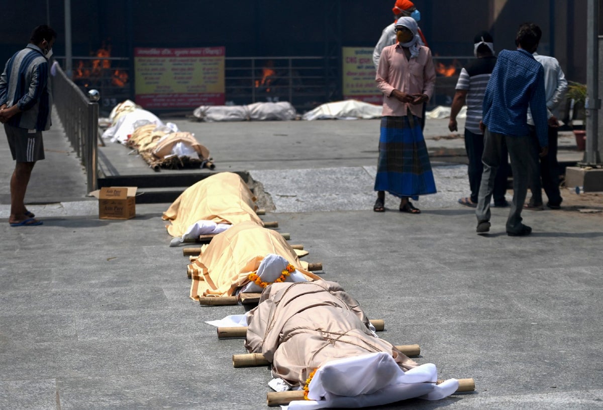 Muertos por coronavirus en India tras explosión de casos