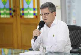 Gobernador (e) de Antioquia, Luis Fernando Suárez.