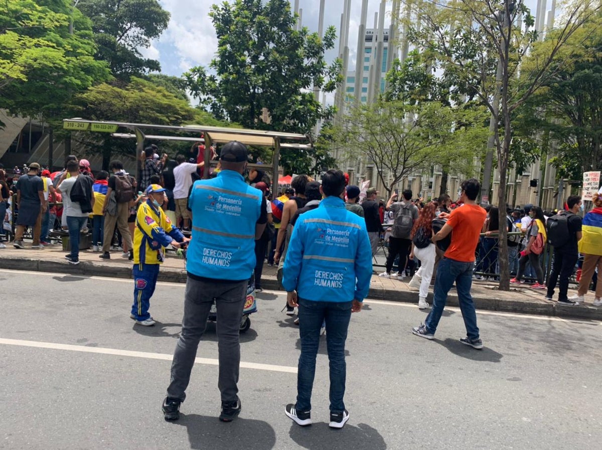 Protestas en Medellín
