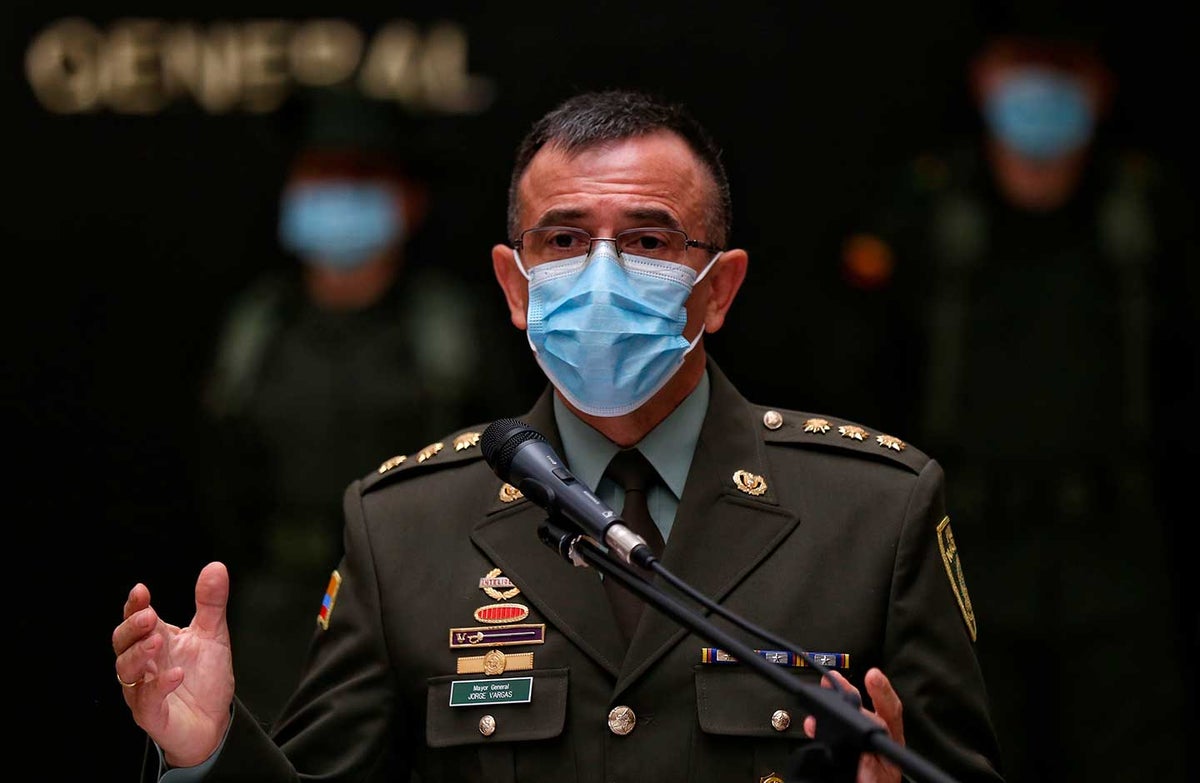 General Jorge Luis Vargas, director de la Policía