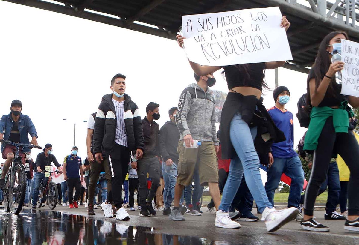 Protestas en Colombia