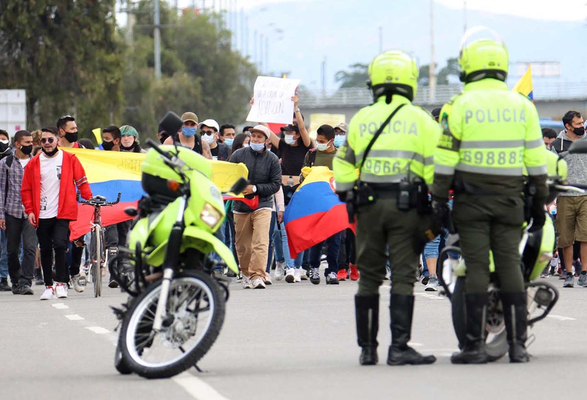 Bogotá vivió nuevas protestas en quinto día de paro nacional