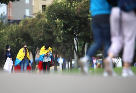 Protestas en Bogotá - bloqueos en Bogotá 12 de mayo