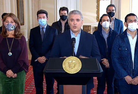 Iván Duque anuncia retiro de proyecto de reforma tributaria