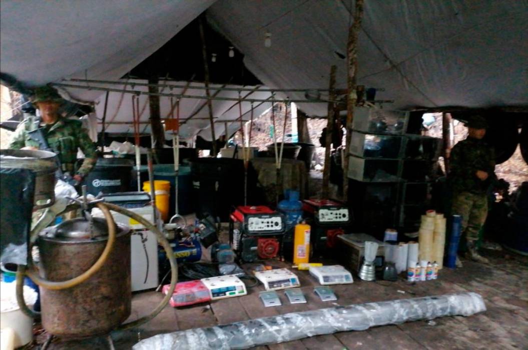 EL laboratorio ubicado en el Alto del Burro, sector rural del municipio de Morales, sur de Bolívar