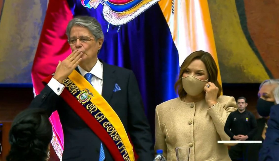 Guillermo Lasso es investido presidente de Ecuador