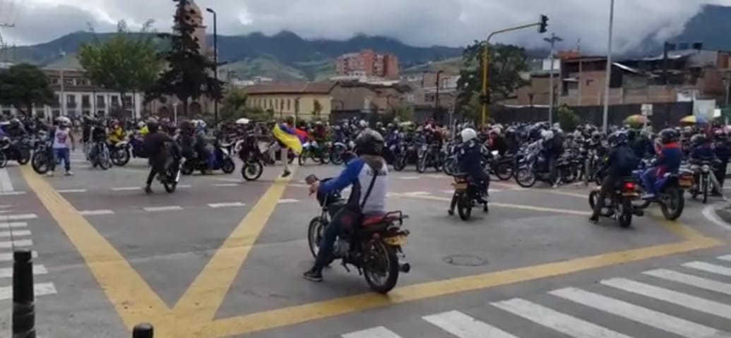 Manifestaciones en Pasto.