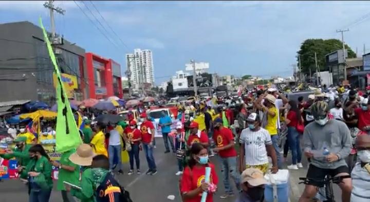 Marcha en Cartagena