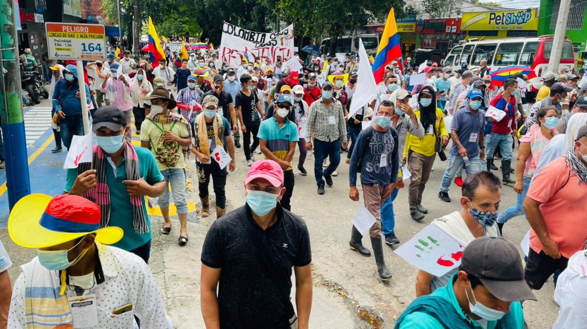 Marchas en Colombia mayo 19.