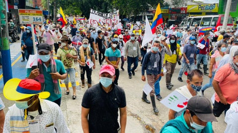 Marchas en Colombia mayo 19.