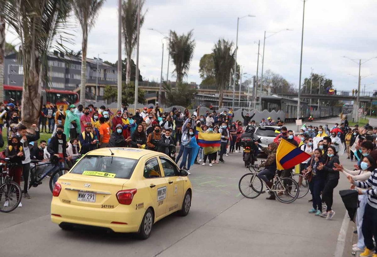 Paro nacional: quinto día de manifestaciones en Bogotá