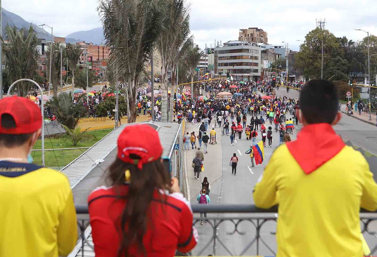 Protestas en Bogotá/ Paro nacional el 12 de mayo de 2021