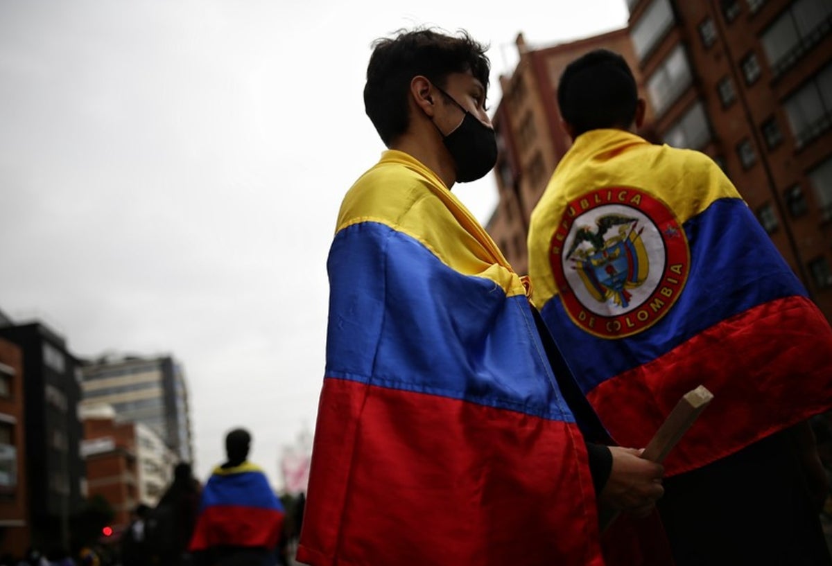 Protestas en Bogotá
