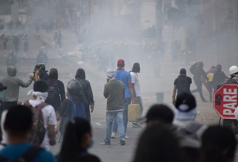Protestas en Colombia
