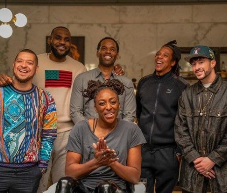 Bad Bunny, Jay Z y LeBron James