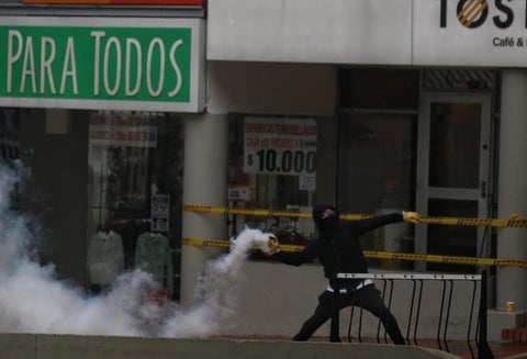 Vandalismo durante Paro Nacional de mayo de 2021