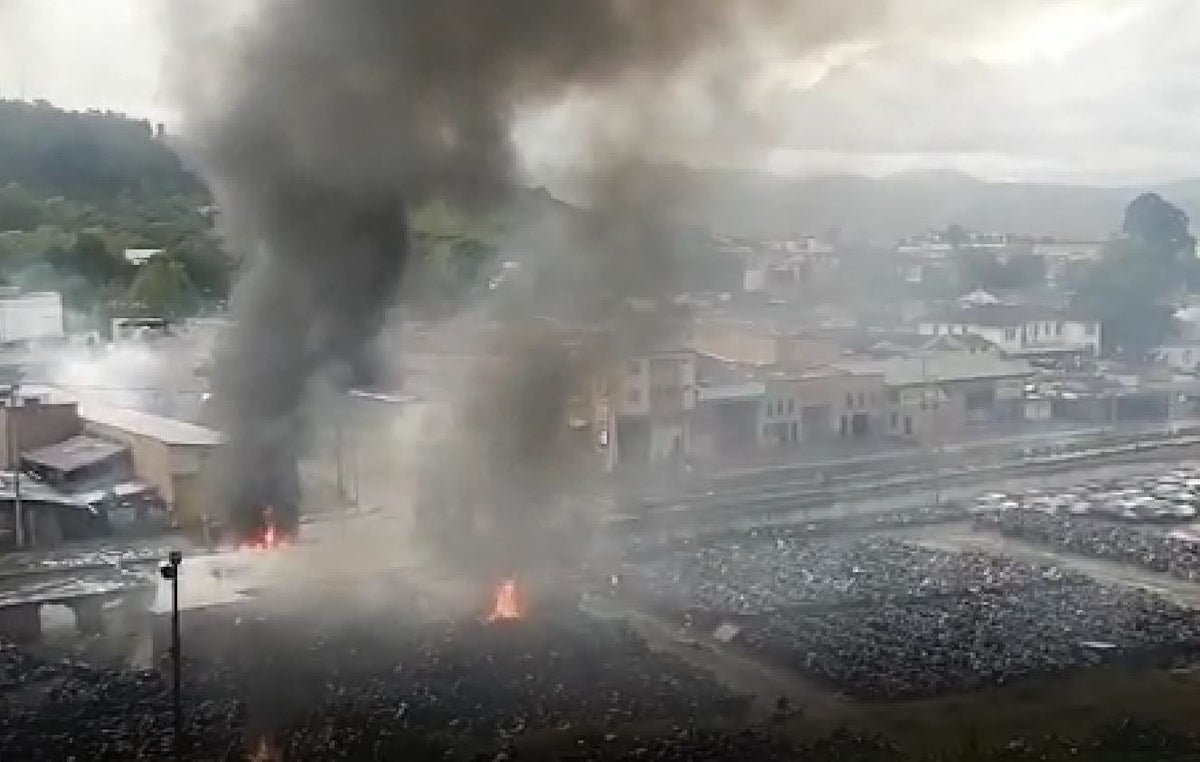 Ataque de vándalos en Popayán