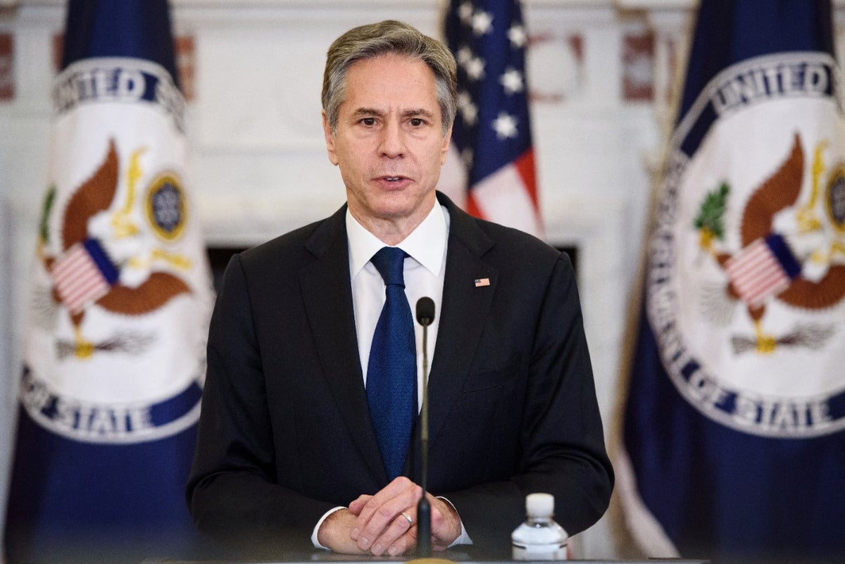 Antony Blinken, secretario de Estado de EE.UU.