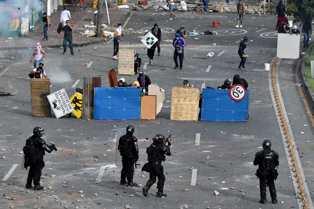 Manifestaciones en Colombia