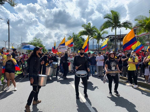 Marcha de la Indignación en Pereira