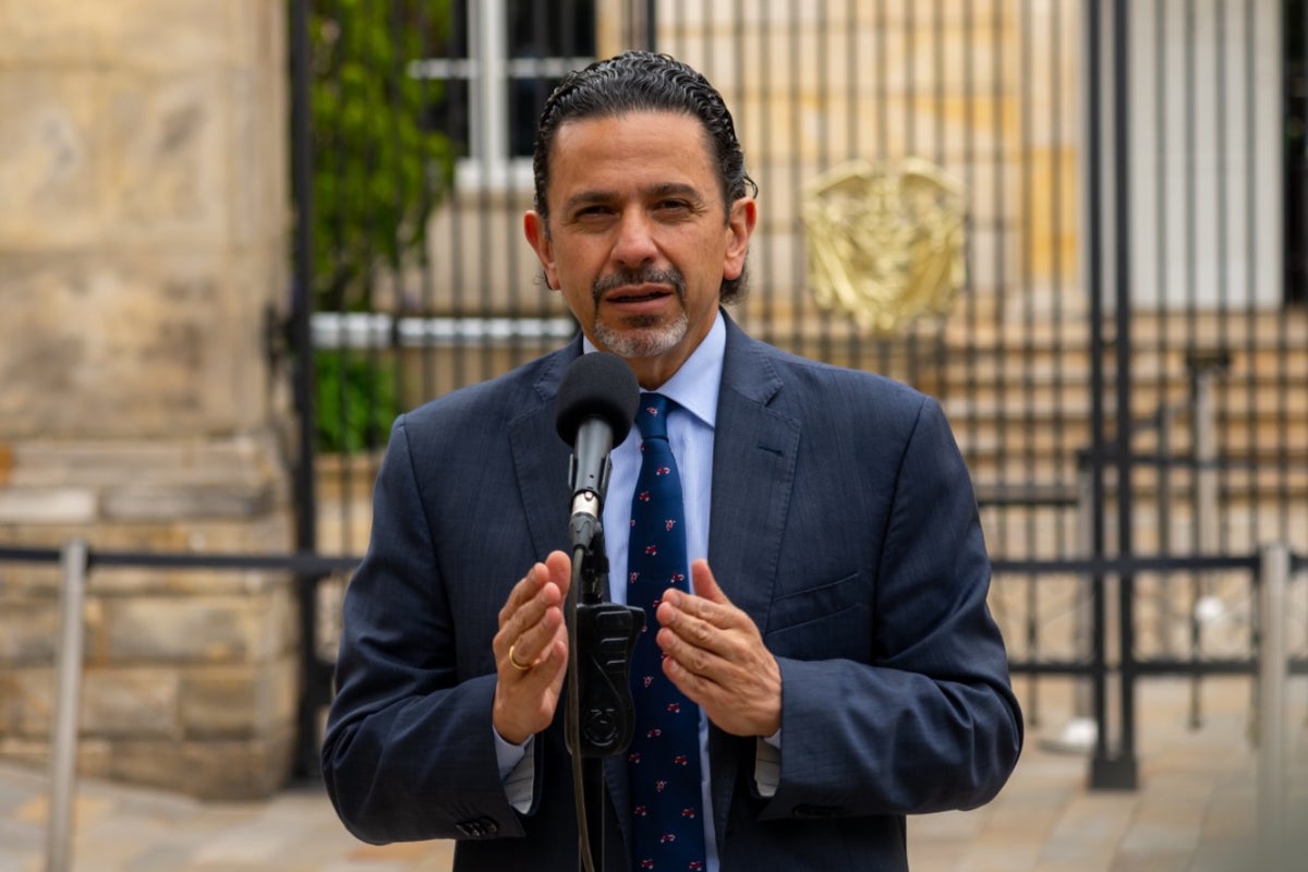El Alto Comisionado para la Paz, Miguel Ceballos