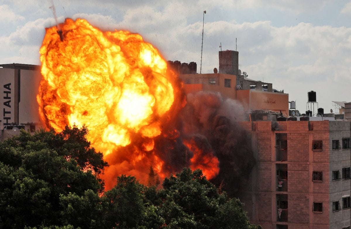 Bombardeos de Israel a la Franja de Gaza