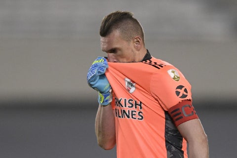 Franco Armani, portero argentino