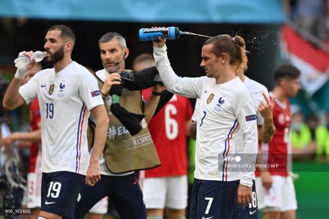 Karim Benzema y Antoine Griezmann