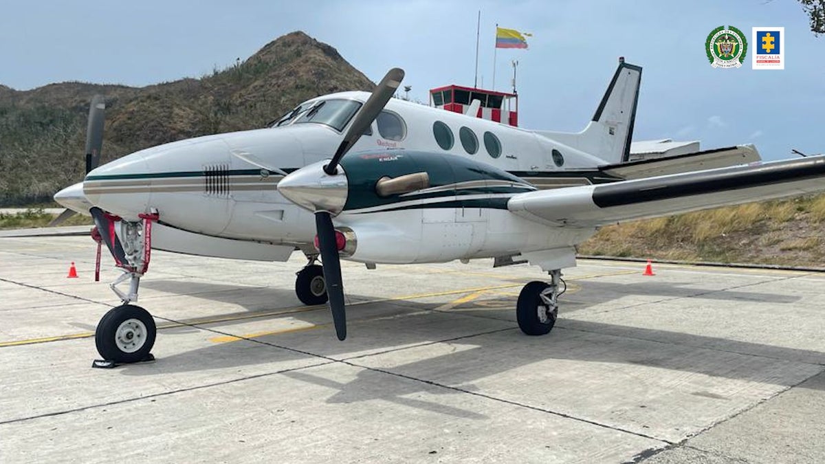Avioneta de Miguel Jaramillo Arango