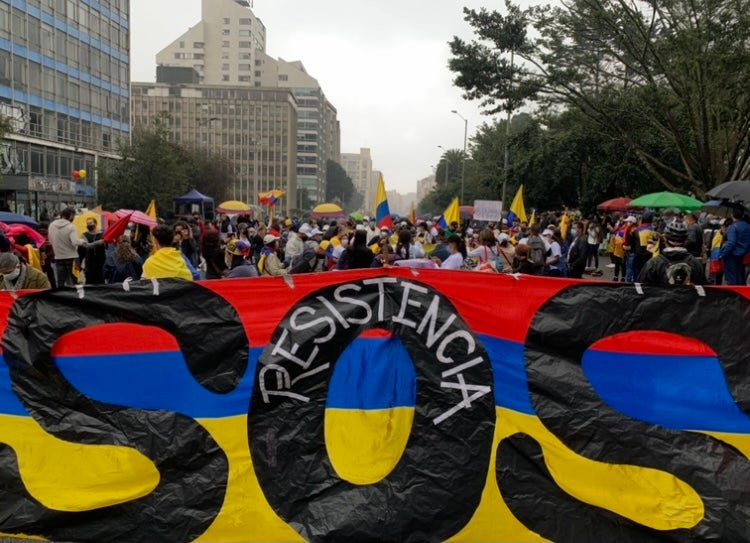 Protestas Bogotá