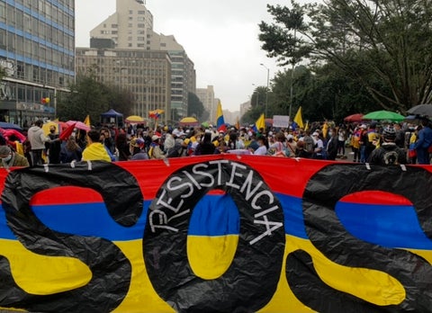 Protestas Bogotá