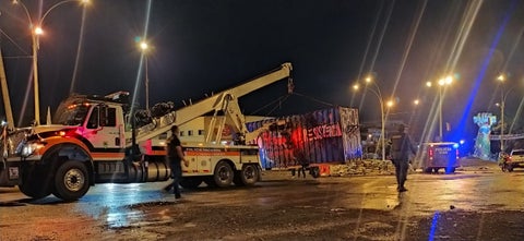 En el proceso encontraron alrededor de 18 barricadas.