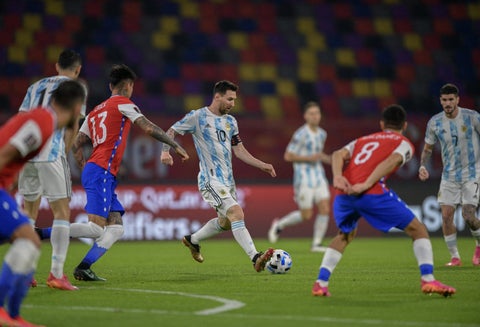 Selección Argentina Vs. Selección de Chile - Eliminatorias Sudamericanas - Lionel Messi