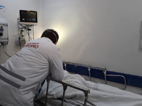 El joven Dilan Suárez perdió su ojo derecho en medio de desmanes