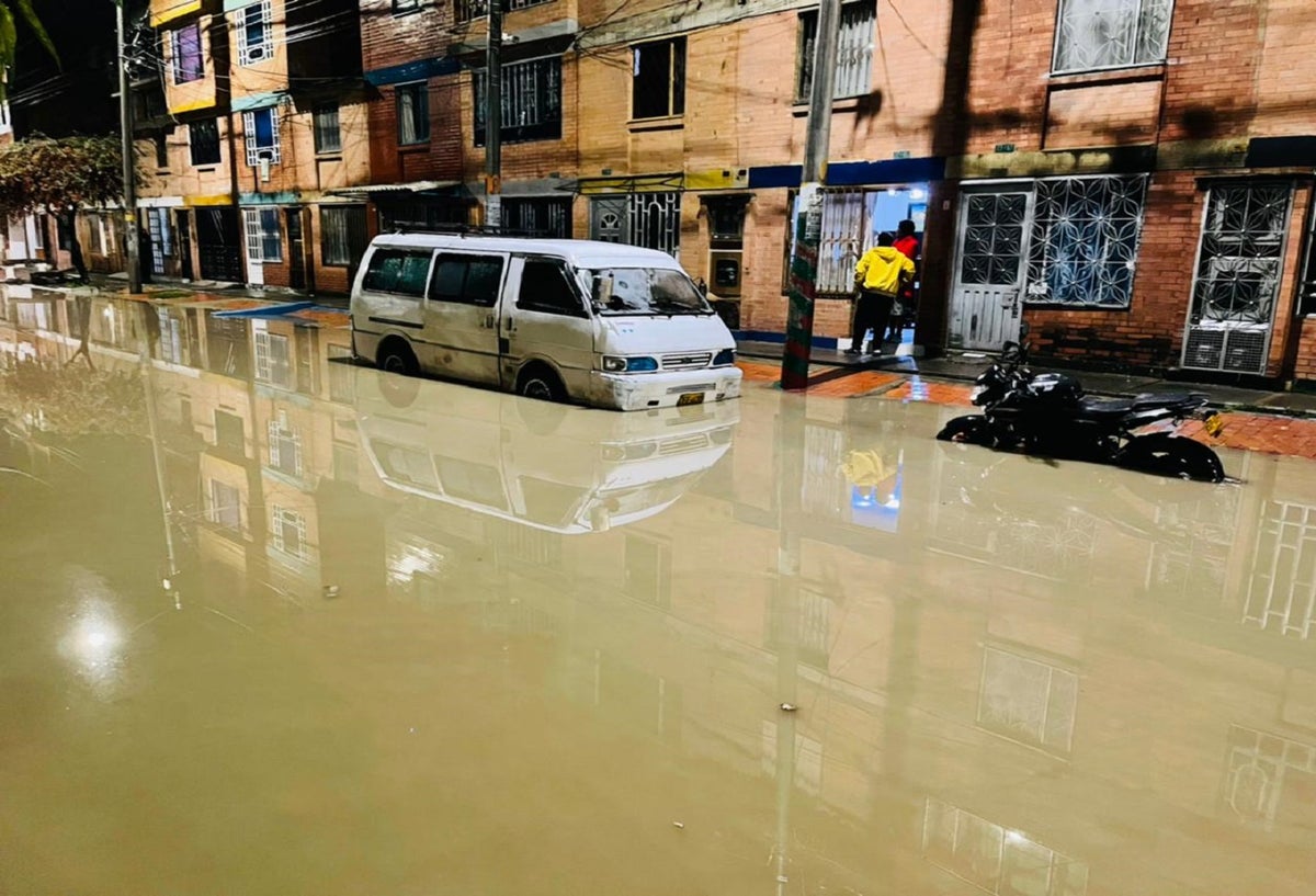 Lluvias en Bogotá el martes 15 de junio