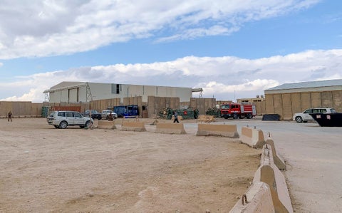 Base militar Ain al Asad en Irak