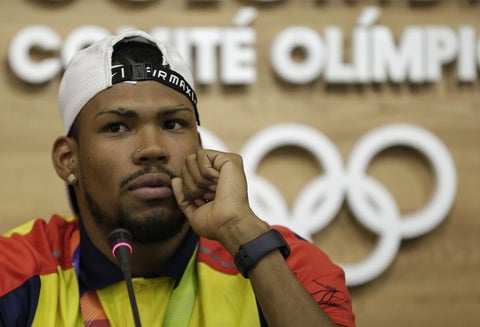 Anthony Zambrano, atleta colombiano